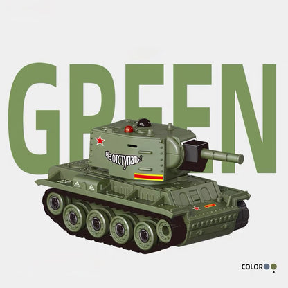 1/64スケール ミニRC戦車 2.4GHz 赤外線バトル戦車 回転砲塔付き 超小型 リモコン戦闘坦克