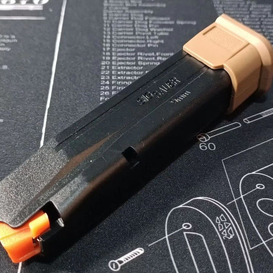 P320シリーズ ダブルカラムマガジン BWHM製に適したM17/M18 フィンガーアクションブローバック