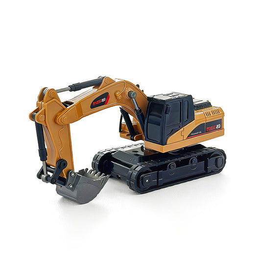 1/64 ミニ ラジコン ショベルカー おもちゃ リモートコント 合金 ショベル 作業車 ショベル 作業車 ラジコンカー 多機能 建設車両 建設工事 トラック はたらく車 ミニ働く車