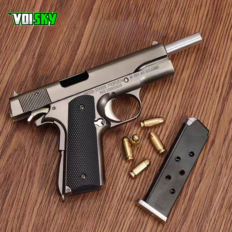 M1911 A1 精巧ミニモデルガン 1:2.05 フルメタル モデル 排莢式非発火 合金 メタルスライド モデルガン 科学と教育モデル –  VOISKY Superstore