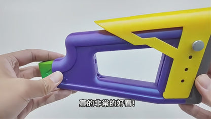 T05 3Dプリント銃 おもちゃの銃 シューティングゲーム 単発ボルトアクション発射ナーフ系スポンジ弾 フリントロック