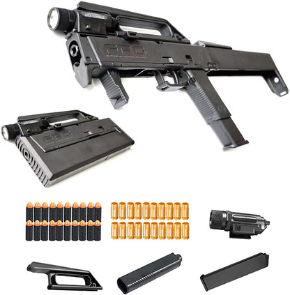 Submachine gun FMG9 EVA soft bullet Transformable gun One-touch deployment Submachine gun Submachine gun Rifle Toy gun Toy gun