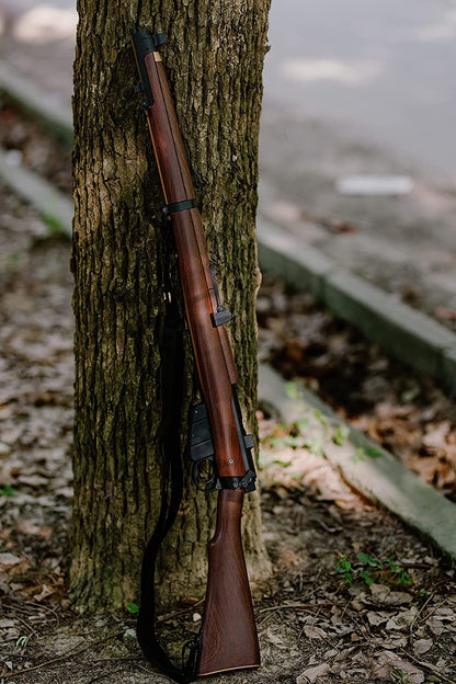 リー・エンフィールド M1903 ライブカート式風おもちゃ銃 Lee-Enfield Mk III ボルトライフル 精密射撃セット 排?式 スポンジ弾 レーザー発光を改造できる 訓練銃 (木色)