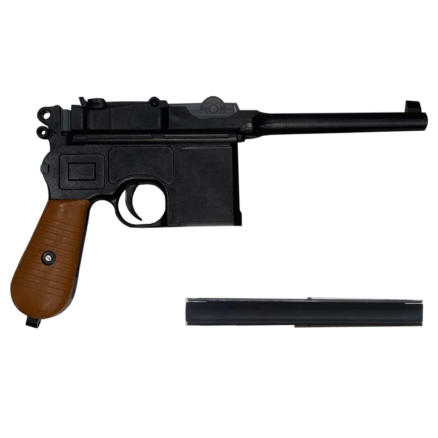 Mauser C96 model gun Assembling a toy teaching model Handgun-style toy gun 