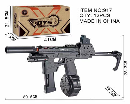 Flux Defense タイプ MP17  Gel Blaster ハンドガン風おもちゃ銃 クイックリバウンドバックレスト Wargame  安全で環境にやさしいSD弾丸